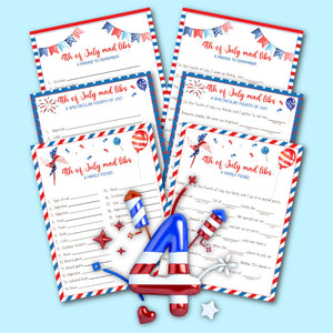 Fourth of July Mad Libs