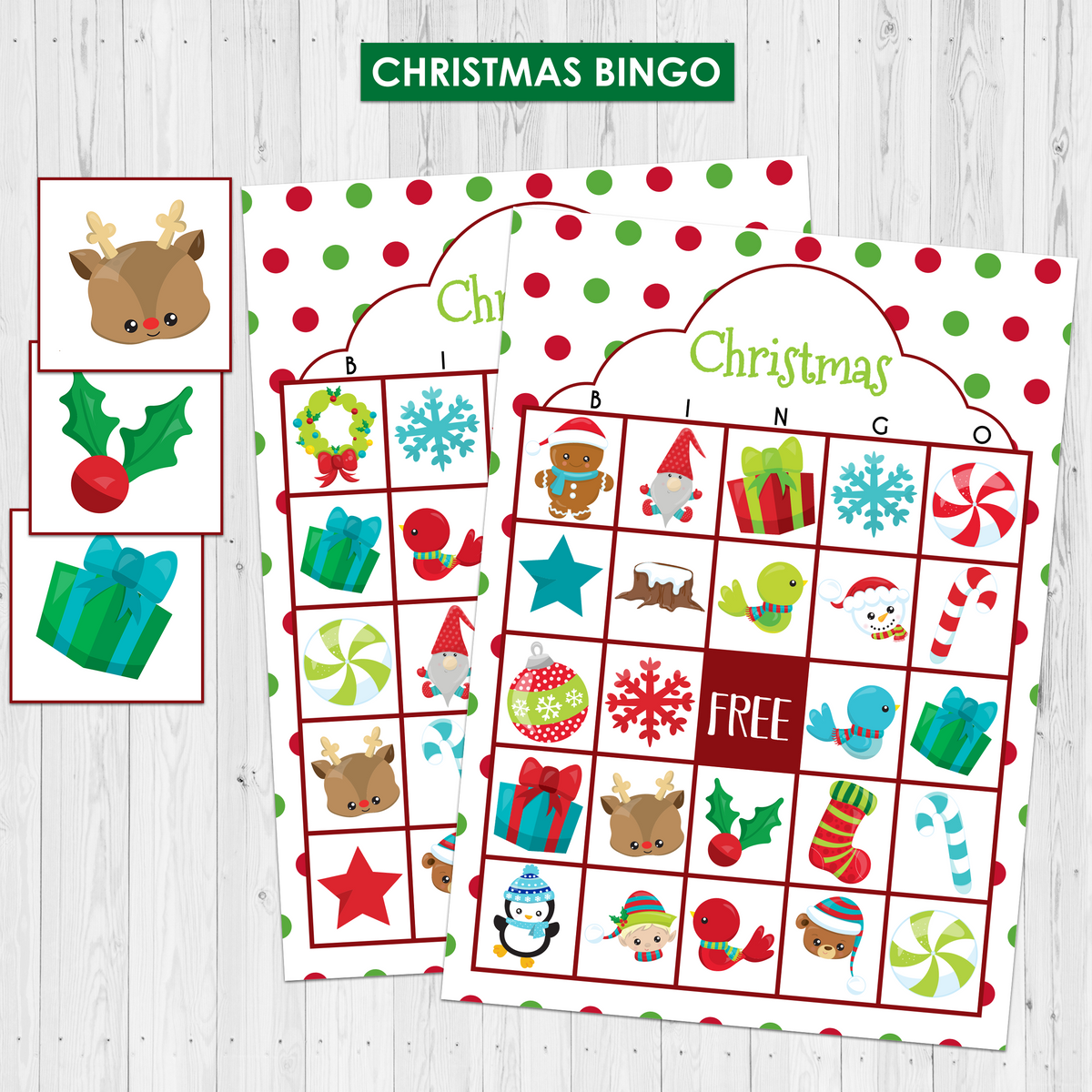 Christmas Bingo – madewithhappy