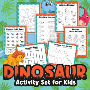Dinosaur Activity Set For Kids