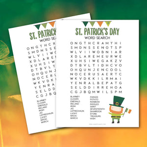 St. Patrick's Day Word Search