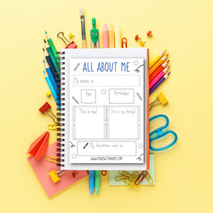 All About Me Printable