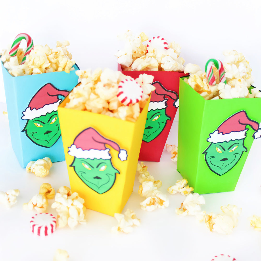 Printable Grinch Gift Box Template – madewithhappy